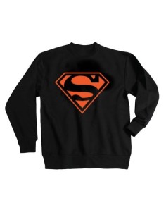 SWEAT-SHIRT sans capuche col rond SUPERMAN ROUGE