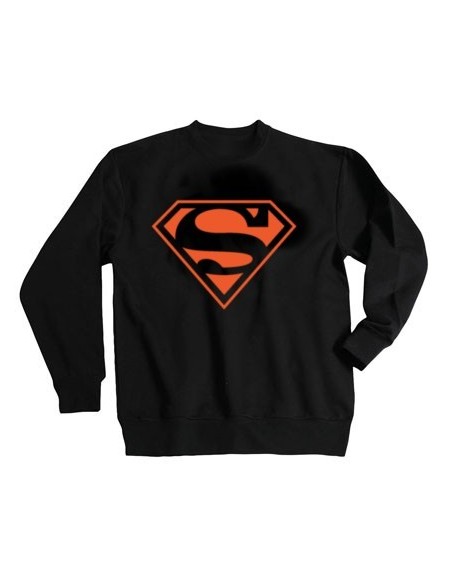 SWEAT-SHIRT sans capuche col rond SUPERMAN ROUGE