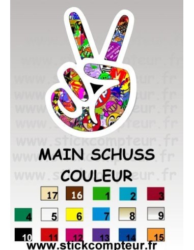 MAIN SHUSS COULEUR