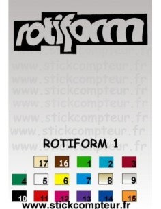ROTIFORM 1 By YANN