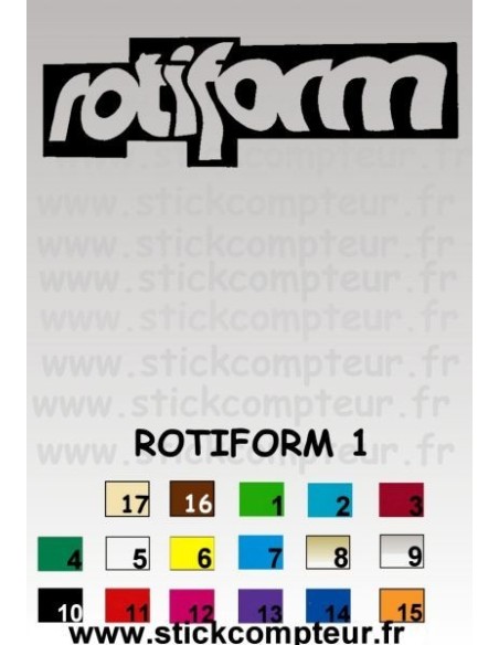 ROTIFORM 1 By YANN