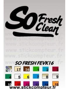 SO FRESH FEVK16