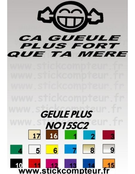 GEULE PLUS NO15SC2