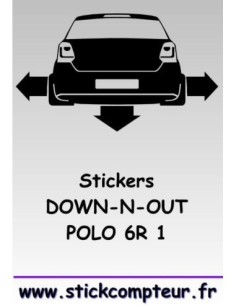 1 stickers Down-n-out POLO 6R 1