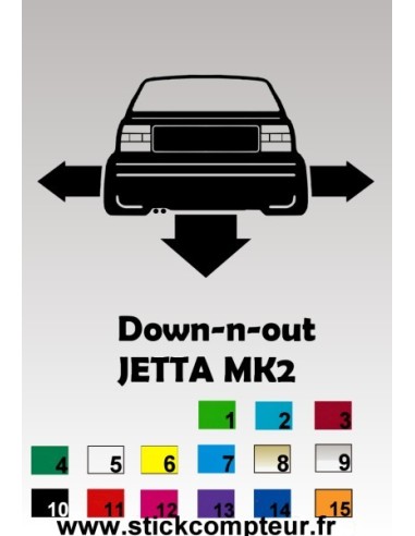 1 stickers Down-N-Out JETTA MK2 (1)