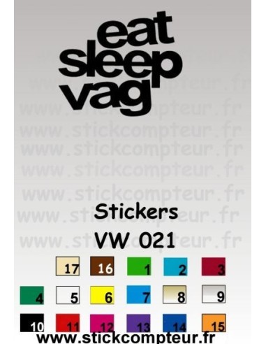 Stickers VW 021