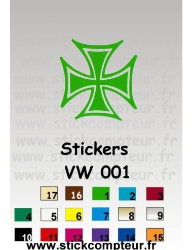 1 Stickers VW 001