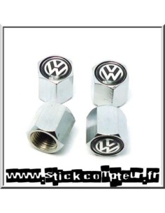 4 Valves de roue VW noir