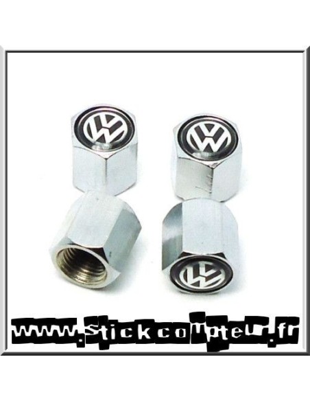 4 Valves de roue VW noir