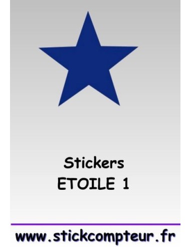 Stickers ETOILE 2