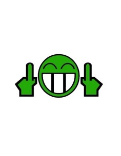 Stickers BONHOMME SMILEY 1*