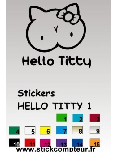 Stickers HELLO TILLY 1
