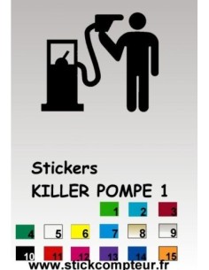 KILLER POMPE 1 Stickers*