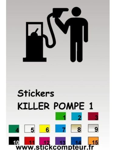 KILLER POMPE 1 Stickers*
