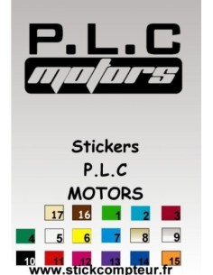 Stickers PLC MOTORS