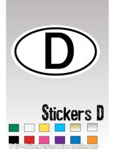 Autocollant EMBLEME D