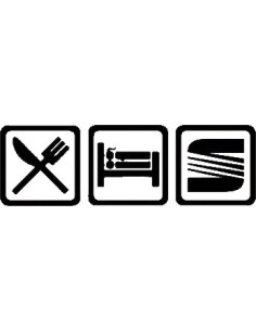 MANGER/DORMIR/SEAT Stickers*
