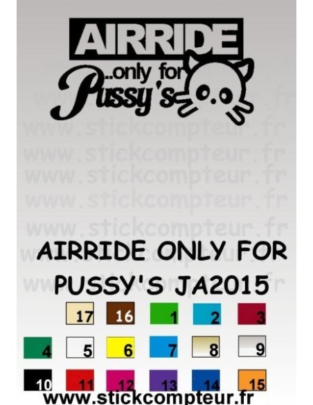 AIRRIDE PUSSY 1 JAN15