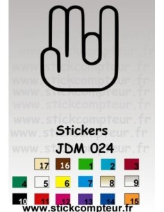Stickers JDM 024