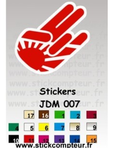 Stickers JDM 007