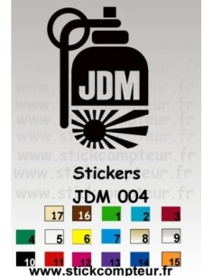 Stickers JDM 004