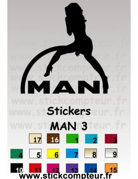 Stickers MAN 3