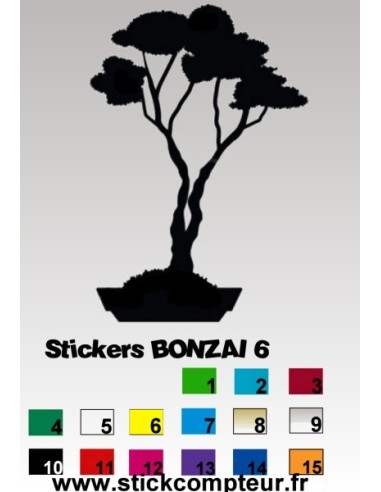 Stickers BONZAI 6
