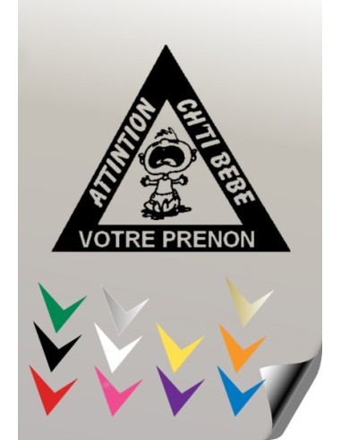 BEBE A BORD 4 Stickers *