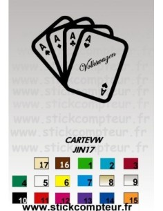 CARTE VW JIN17