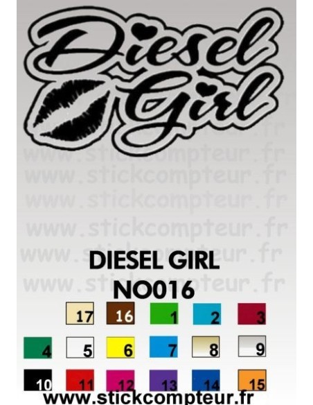 DIESEL GIRL NO016