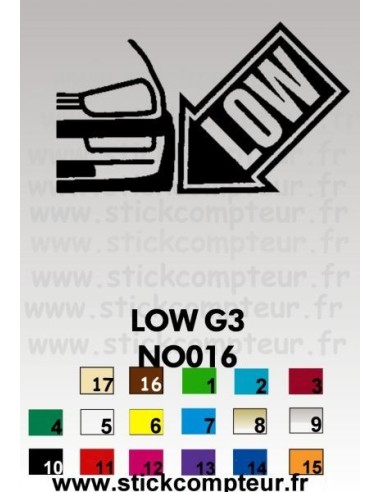 LOW G3 NO016