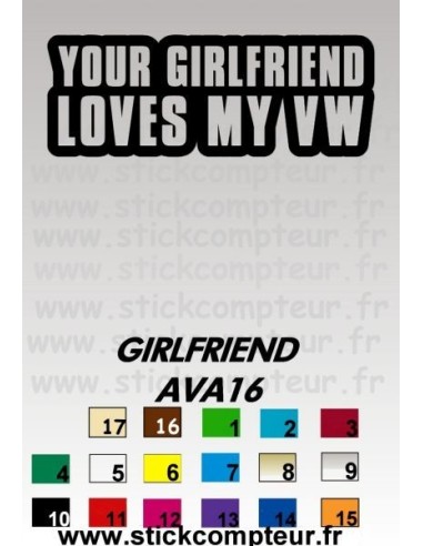 GIRLFRIEND AVA16