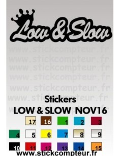 LOW ET SLOW NOV16