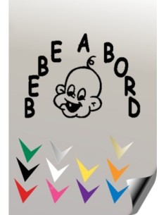 BEBE A BORD 1 Stickers *