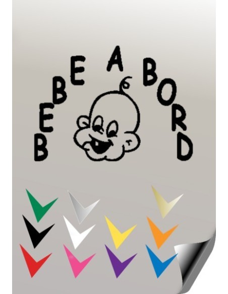 BEBE A BORD 1 Stickers *