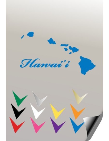 Autocollant HAWAII 1