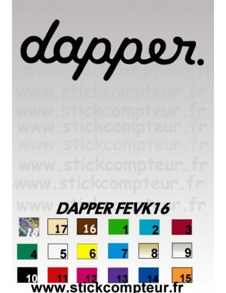 DAPPER FEVK16
