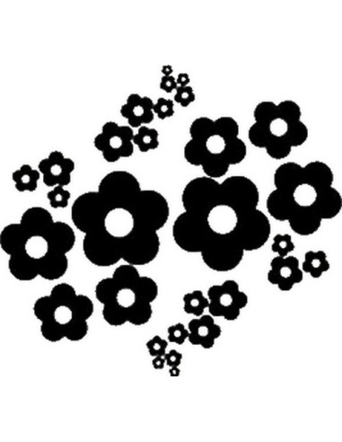 30 stickers COOKEO ET THERMOMIX FLEURS*