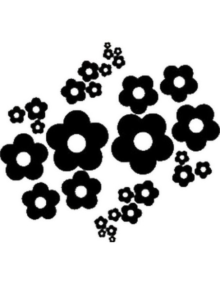 30 stickers COOKEO ET THERMOMIX FLEURS*