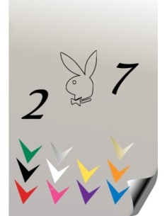 Autocollant 207 PLAYBOY 4