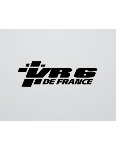 Stickers VR6 DE FRANCE UNIE nouvelle version 2016