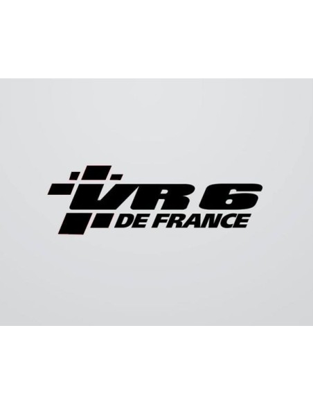 Stickers VR6 DE FRANCE UNIE nouvelle version 2016