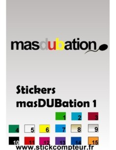 Stickers nasDUBation 1