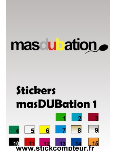 Stickers nasDUBation 1