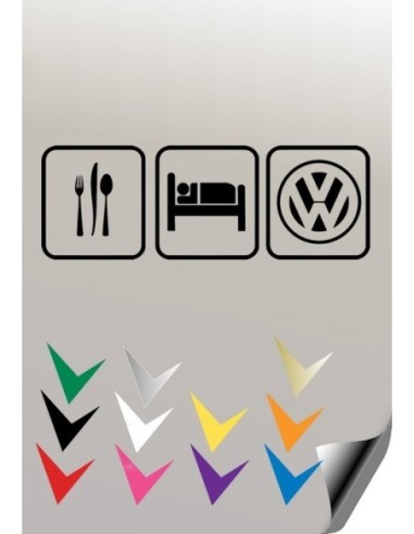 COUVERT VW STICKERS