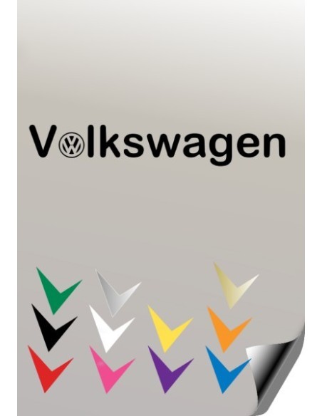 Autocollant VOLKSWAGEN 2