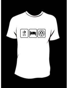 TEE-SHIRT col rond manches courtes COUVERT VW