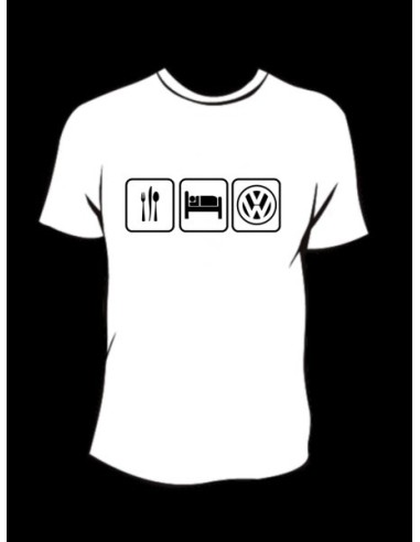 TEE-SHIRT col rond manches courtes COUVERT VW