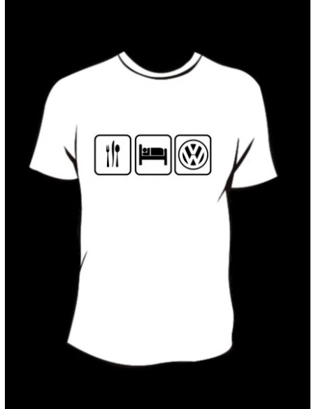 TEE-SHIRT col rond manches courtes COUVERT VW