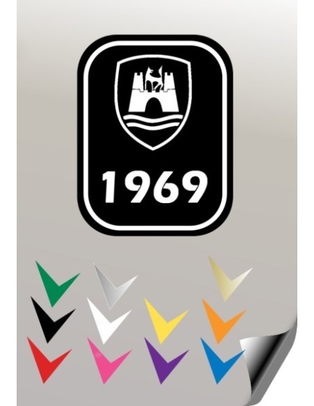Autocollant WOLFSBURG 1969